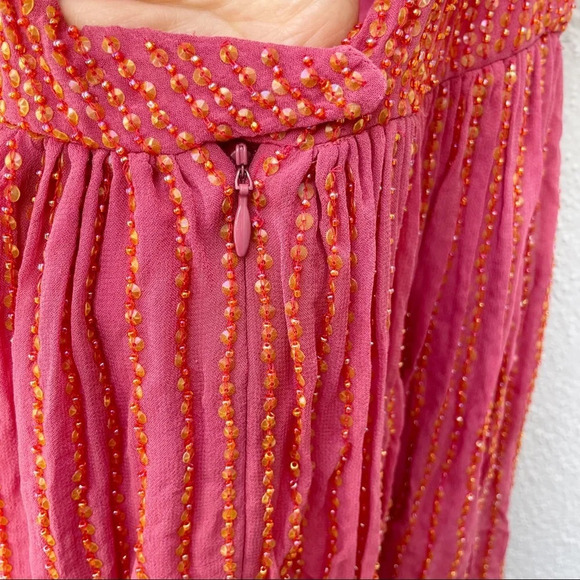 Free People beaded halter top tunic top - Picture 8 of 8